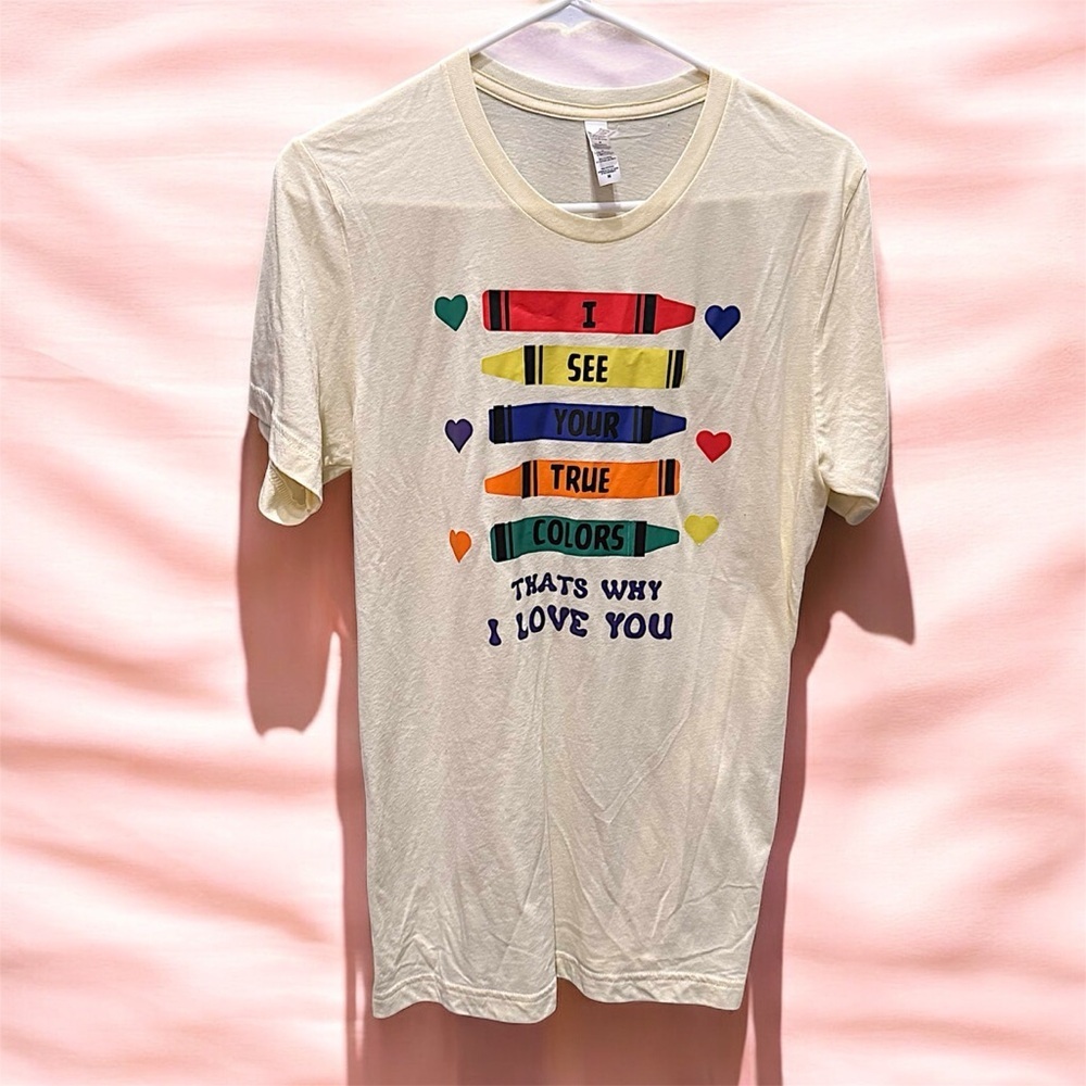 Handcrafted teacher Colorful T-Shirt MEDIUM